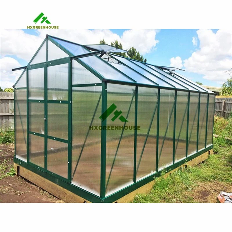 Film Micron Agriculture Tunnel Balcony LED Grow Single-Span Greenhouses