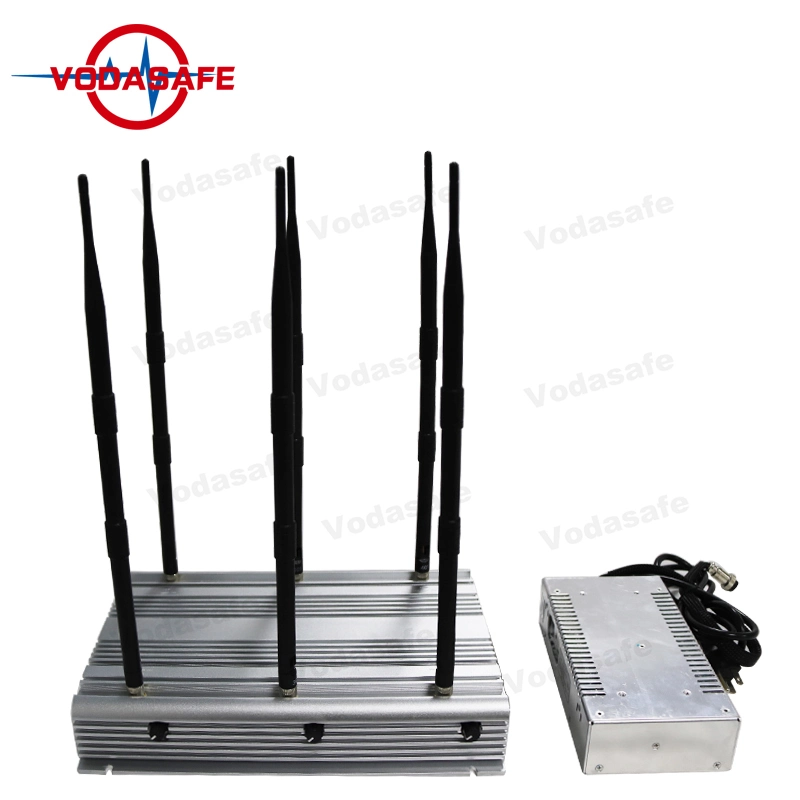 Gpsl1 L2 L3 L4 L5 Anti Drone Protection 6 Antennas Good Cooling System Military Signal Jammer