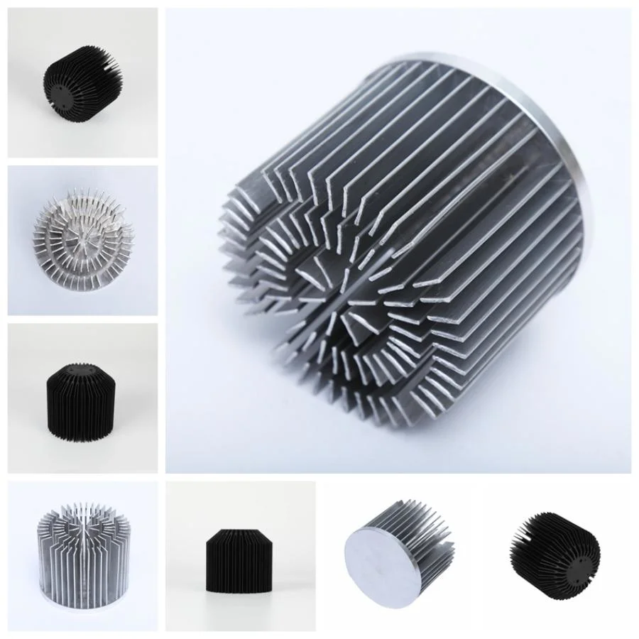 Electronic Aluminum Alloy Aluminum Cooler Radiator Cooling Aluminum Profile Heatsink Stamping