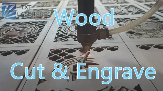 Станок для лазерной резки CO2 для резки акрила по дереву Flc1390